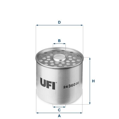 Fuel filter 360 00 - filter, 24.360.00