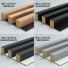 Wall Slats Decorative Wooden