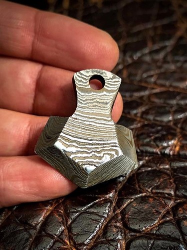 Handmade damascus steel - steel, thor