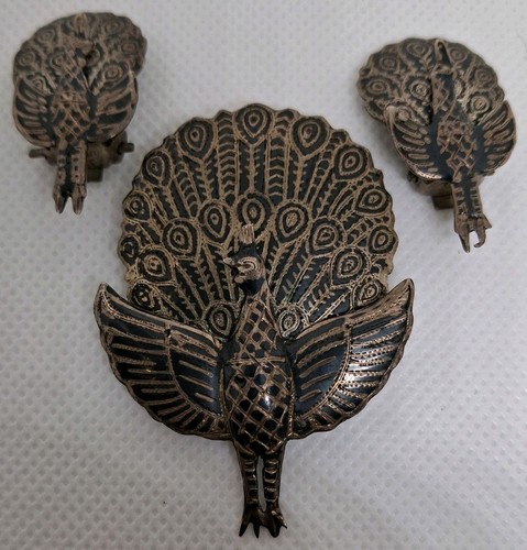 Vintage siam sterling peacock - siam,
