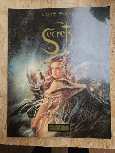 Secrets art book luis - royo, nbm
