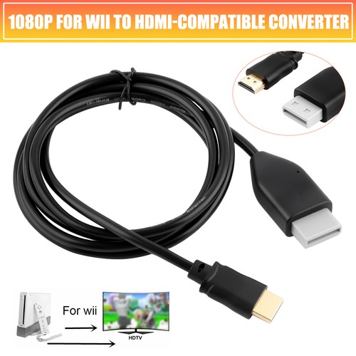 Wii hdmi compatible - to, adapter