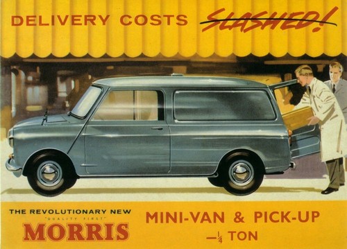 Morris mini van jumbo - jumbo, fridge