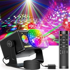 Party Lights, DJ Disco Light Disco Ball Light Sound Activated Strobe Stage Light