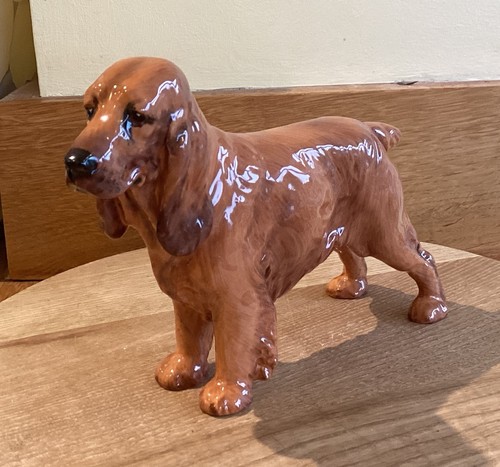 Royal doulton red cocker - doulton,
