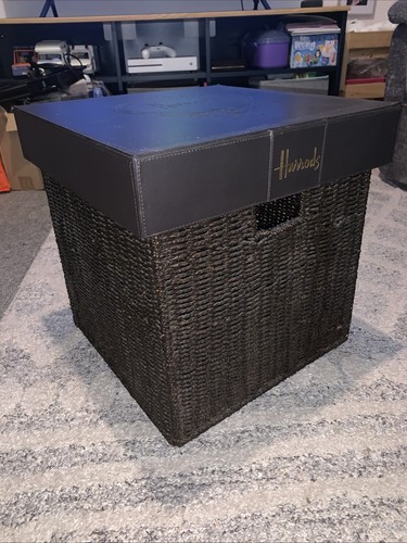 Harrods large brown wicker - harrods,
