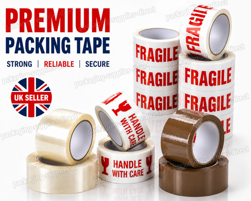 Clear brown parcel - clear,