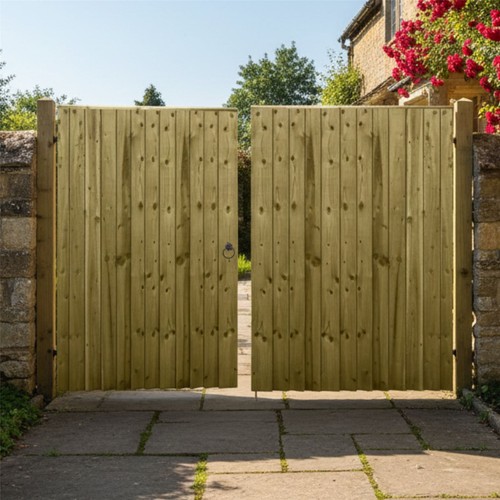 6ft feather edge - 6ft, driveway