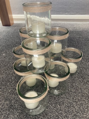 Tealight candle holders - 10, x