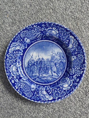 Olde historic pottery - olde, plate