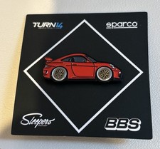 Leen Customs Pins Red Porsche