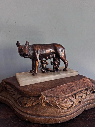 Vintage capitoline wolf - capitoline, &