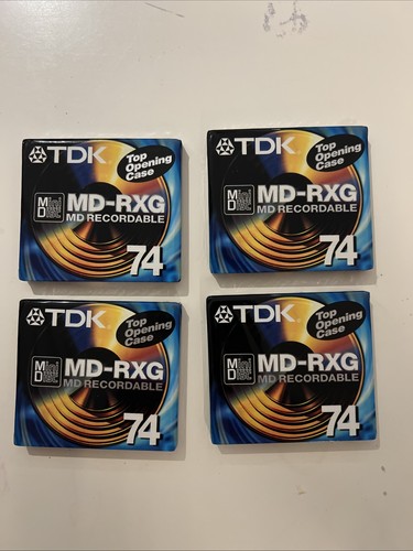 Tdk minidisc rxg 74 - minidisc,