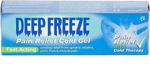 Deep freeze pain - deep, cold