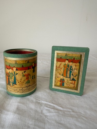 Vintage persian miniature - vintage,