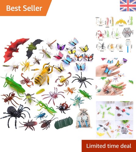 Complete 45pcs insect play set - 45pcs,