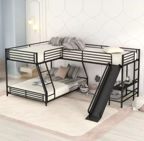 Bunk beds with - with, slide,metal