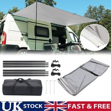 CAMPING AWNING CANOPY SUN SAIL FOR CARAVAN WITH KEDER PIPING ATTACHMENT 3x2.4m