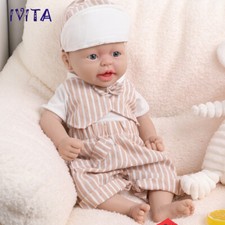 15" Lifelike Reborn Baby Doll Boy Newborn Full Body Silicone Real Touch