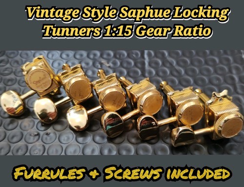 Gold line locking tuners - gold,