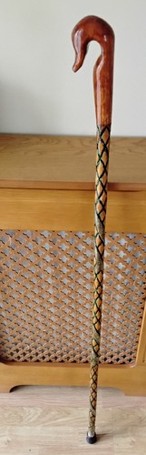 Handmade hazel staff with - staff,