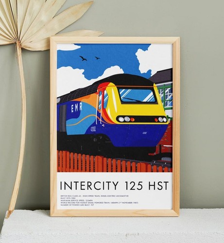 Intercity 125 hst british - 125,