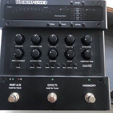 Digitech Vocalist Live3 Vocal Harmony Pitch Correction Guitar Perfect Condition