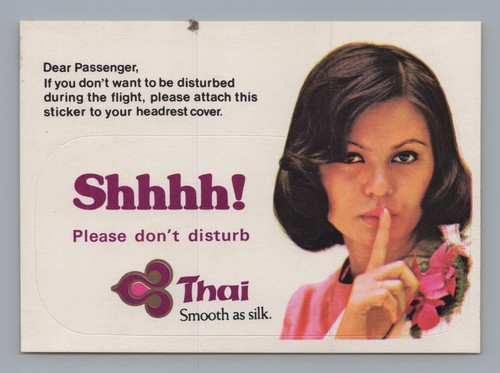 Thai airways airline sticker - airline,