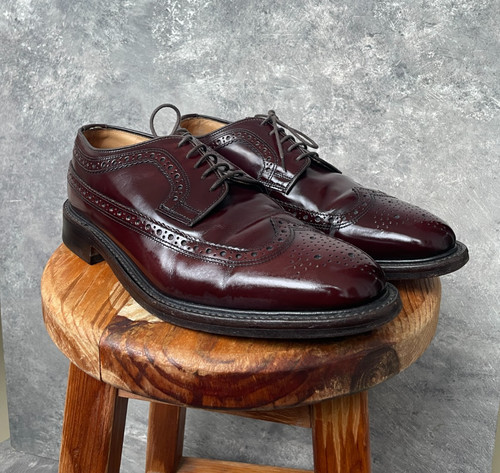 Loake 1639 burgundy leather - 1639,