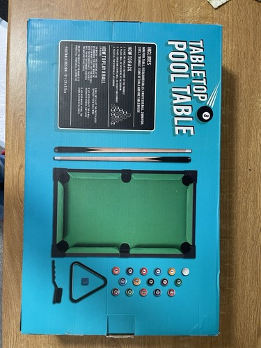 Pool table tabletop bnib - pool,