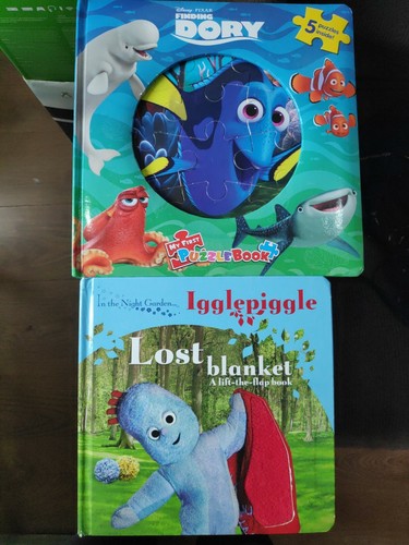 Finding dory puzzle book in - dory, book,