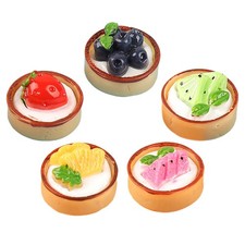  5pcs Cupcake Model Artificial