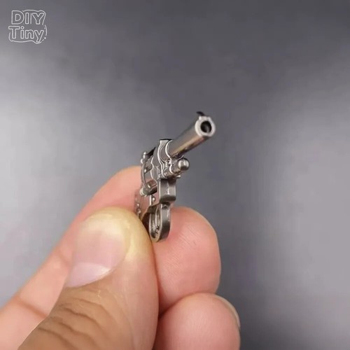 Metal revolver gun - revolver,