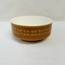 HORNSEA Saffron Brown Bowl