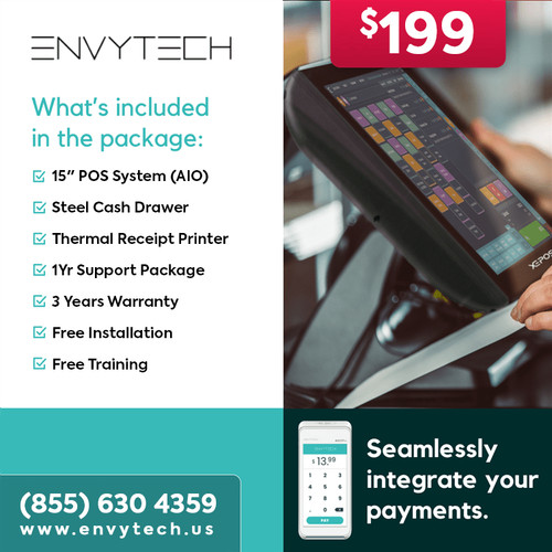 Touchscreen pos cash - 15",