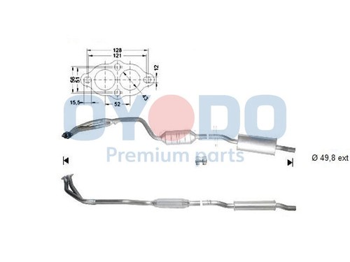 Catalytic converter fits bmw - catalytic,