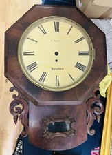 Antique Mahogany Fusee Drop