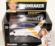Corgi CC04001 Space Shuttle James Bond 007 Moonraker Sealed in Box + Satelite