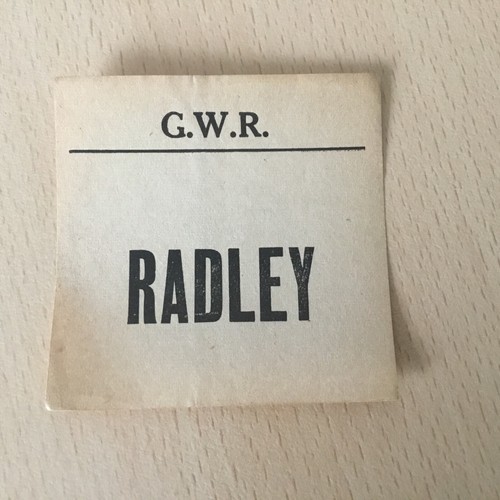 Luggage label - g,,