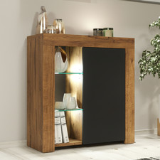 75cm Sideboard Oak Matt Body &
