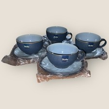 Denby Blue Jetty 4x Cups &