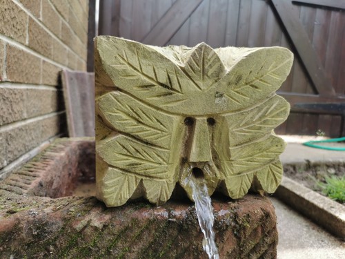 Unique green man face - unique,