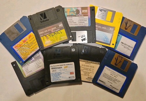 Mixed lot vintage midi song - vintage,