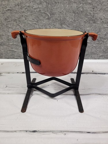 Creuset cast iron fondue - creuset,