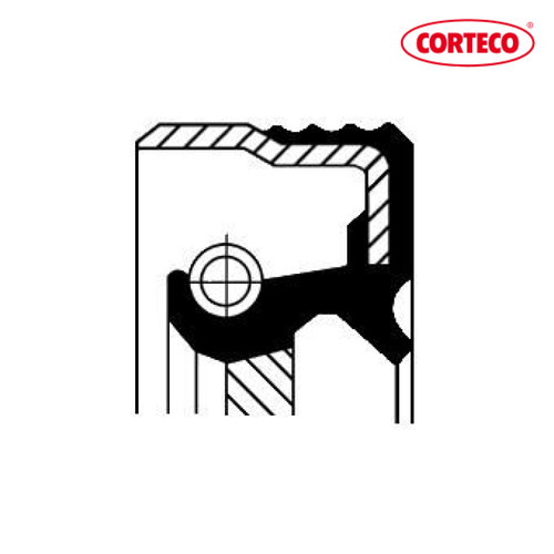 Shaft seal crankshaft - seal,, corteco