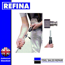 REFINA Plaster Mixer Paddle Adapter Quick Release Tailpiece ONLY - Fits Dewalt -