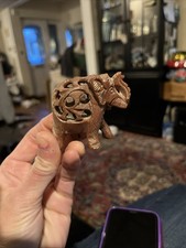 VINTAGE Hand Carved Soap Stone