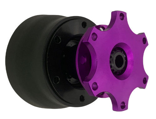 Quick release steering - release, wheel