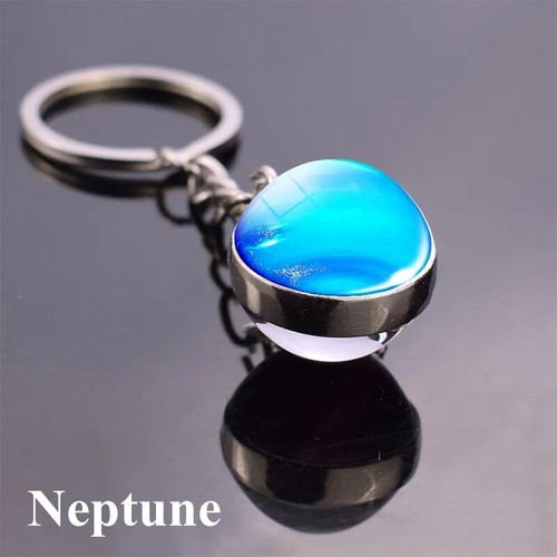 Solar system keychain double - solar,
