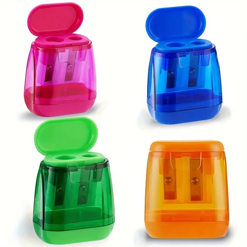 Dual hole pencil sharpener - pencil,